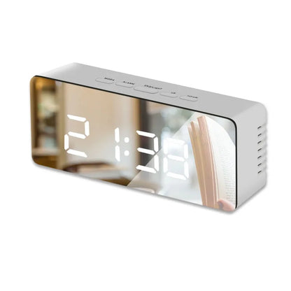 LED Mirror Digital Clock