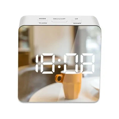 LED Mirror Digital Clock